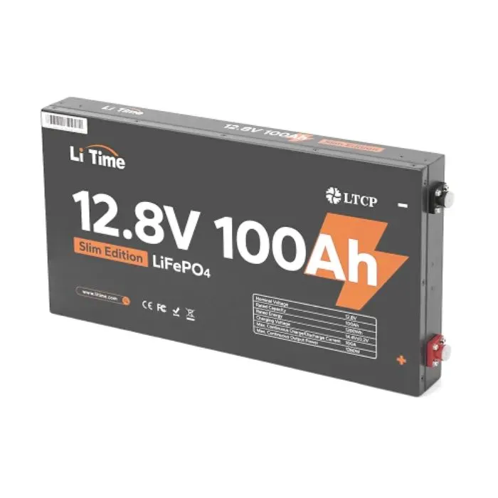 Батарея LiFePo4 Litime 12.8V 100Аh 1280Wh (L12V100-100-SLIM-LTCP-4) изображение 3