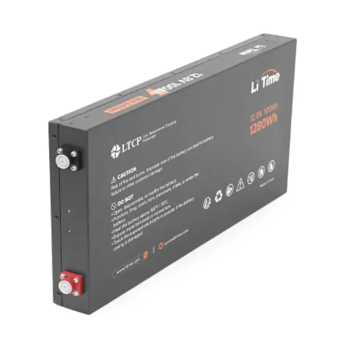 Батарея LiFePo4 Litime 12.8V 100Аh 1280Wh (L12V100-100-SLIM-LTCP-4) изображение 4