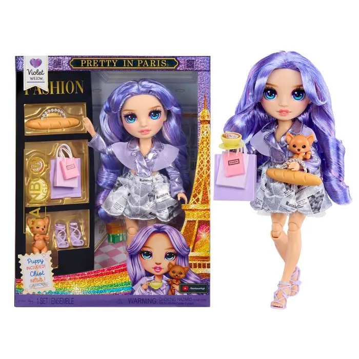 Кукла Rainbow High серии Красота Парижа – Виолетта (248798)