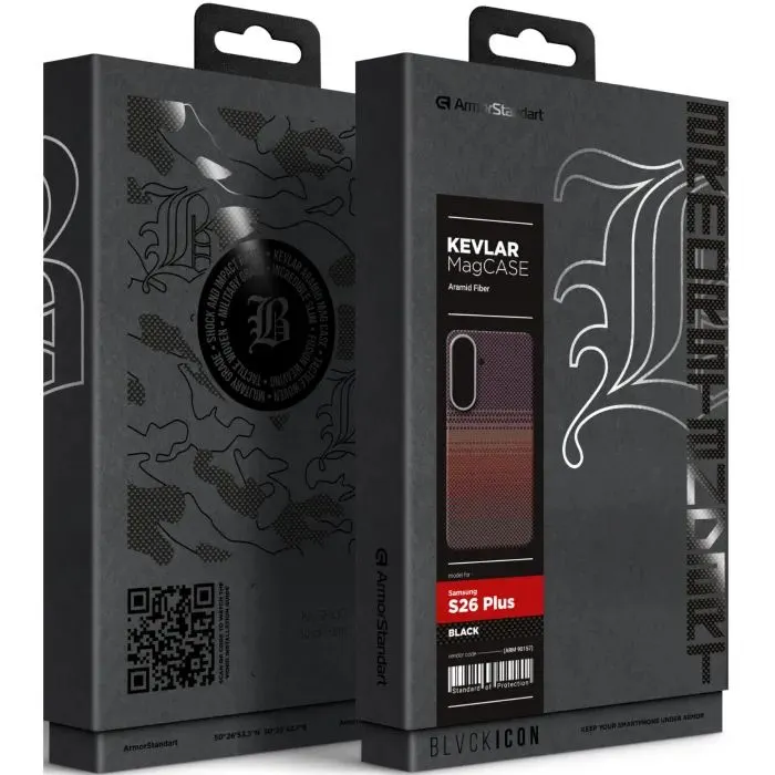 Чехол для мобильного телефона Armorstandart BlackIcon Kevlar MagCase Samsung S26 Plus Sunset (ARM90157) изображение 10