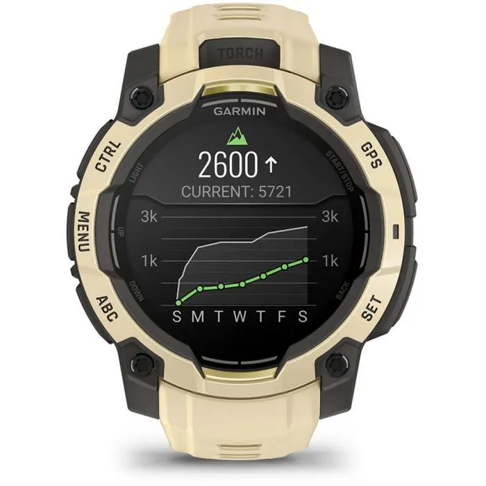 Смарт-часы Garmin Instinct 3, 45mm, AMOLED, Citrine/Gray with Citrine Band, GPS смарт-годинник (010-02936-02) изображение 10