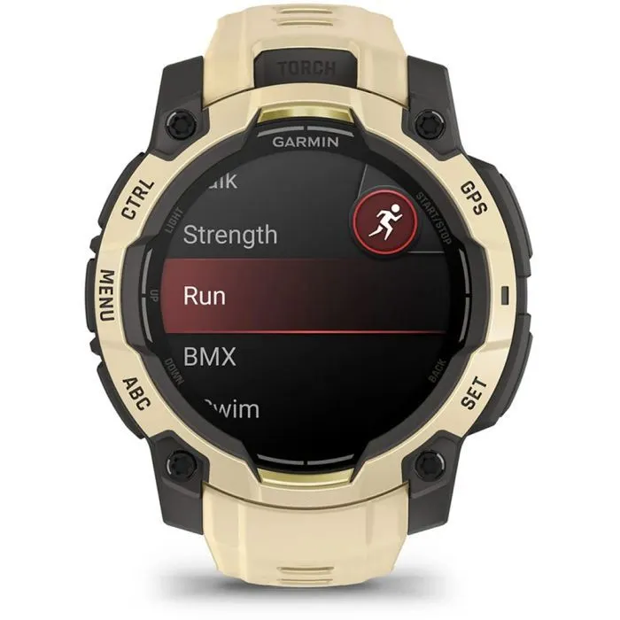Смарт-часы Garmin Instinct 3, 45mm, AMOLED, Citrine/Gray with Citrine Band, GPS смарт-годинник (010-02936-02) изображение 2