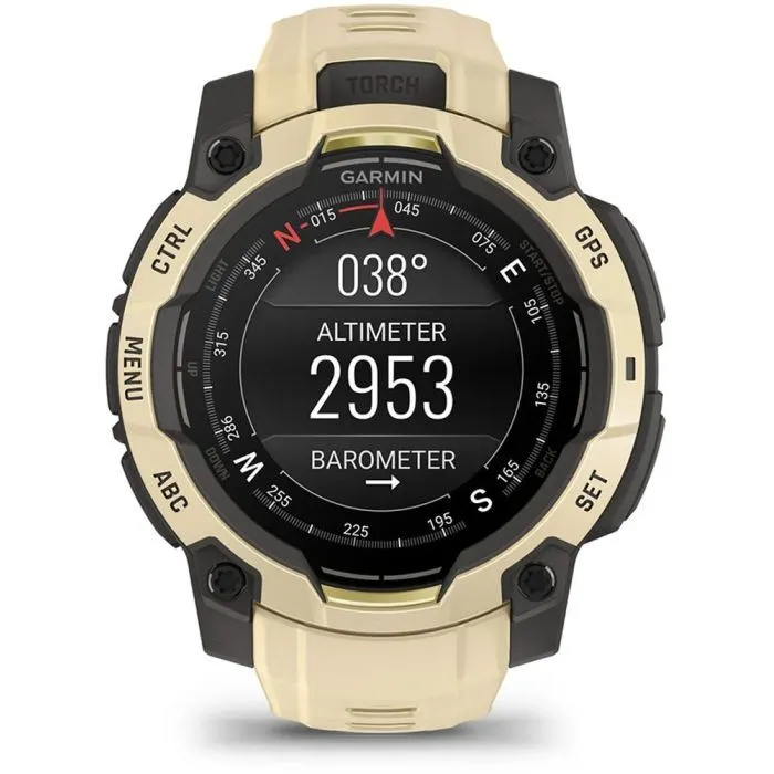 Смарт-часы Garmin Instinct 3, 45mm, AMOLED, Citrine/Gray with Citrine Band, GPS смарт-годинник (010-02936-02) изображение 9