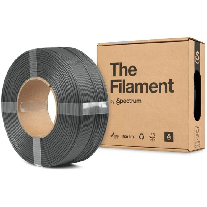 Пластик для 3D-принтера The Filament PLA Matte 1.75mm 1kg ReFill GREY, URBAN (TF-24165) изображение 3
