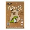 Цветная бумага ZiBi CAPYBARA, А4, 18 листов, 9 цветов (ZB.1900-18)