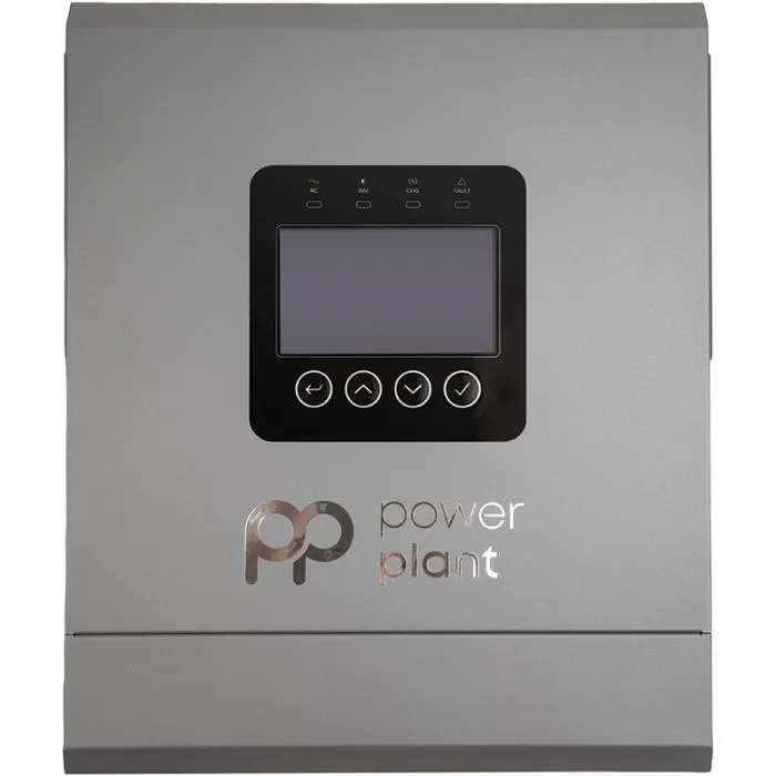 Сонячний інвертор PowerPlant 6000W 48V 120A (NV823161)