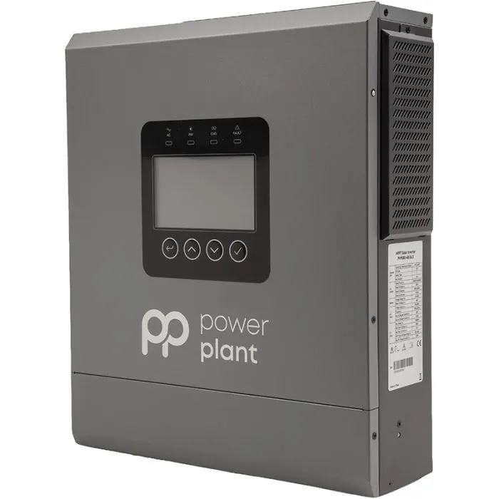 Сонячний інвертор PowerPlant 6000W 48V 120A (NV823161) зображення 3