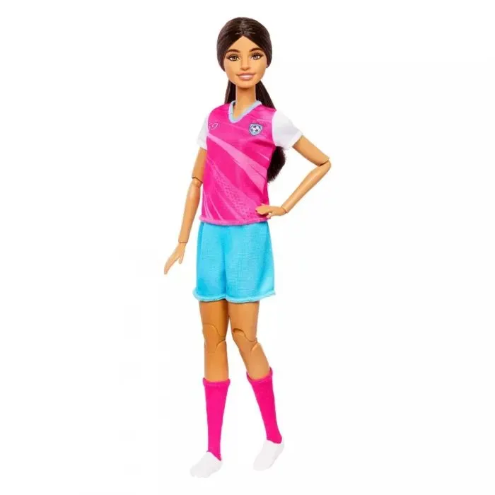 Кукла Barbie сюрприз Roll & Reveal – футболистка (JMK20)