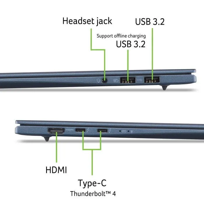 Ноутбук Acer Swift Edge 16 AI SFE16-I51 (NX.JVNEU.002) зображення 8