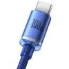 Дата кабель USB AM to USB-C 2.0m 6A 100W blue Baseus (CAJY000503) изображение 4