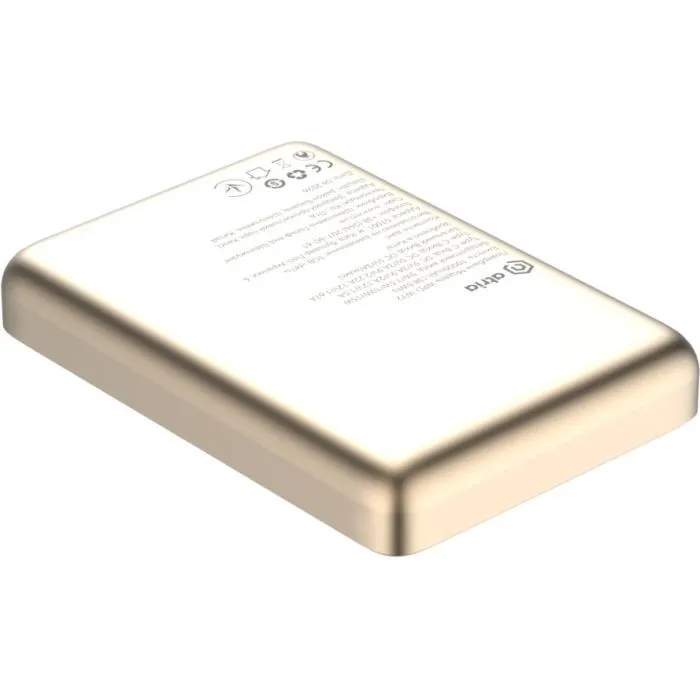 Батарея універсальна Atria 10000mAh, PD/20W, 15W Wireless MagSafe, White (WPD-W72G) зображення 5