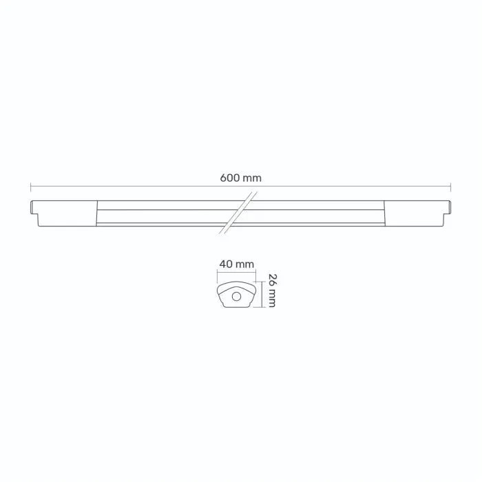 Світильник TITANUM 18W 0.6М 6500K (TL-BNWL-18066) зображення 8