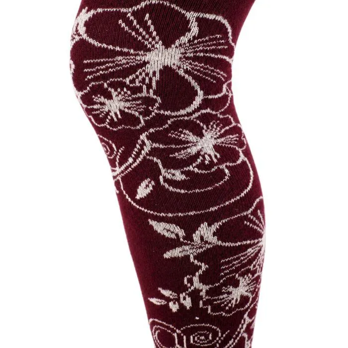 Колготки детские BNM с цветами (M0C0301-1213-5G-red) изображение 2