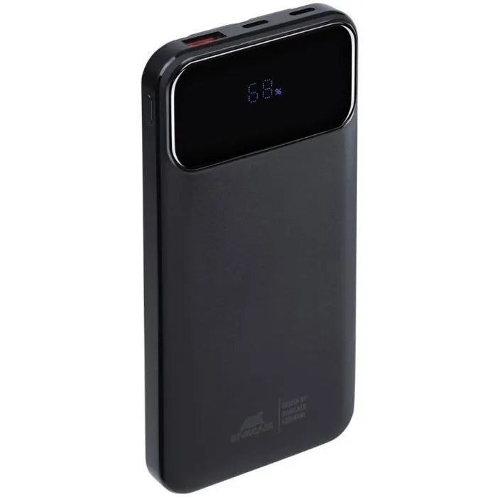 Батарея универсальная RivaCase 10000mA, 22.5W, QC/PD, black (RIVAPOWER VA2211 (Black)) изображение 2