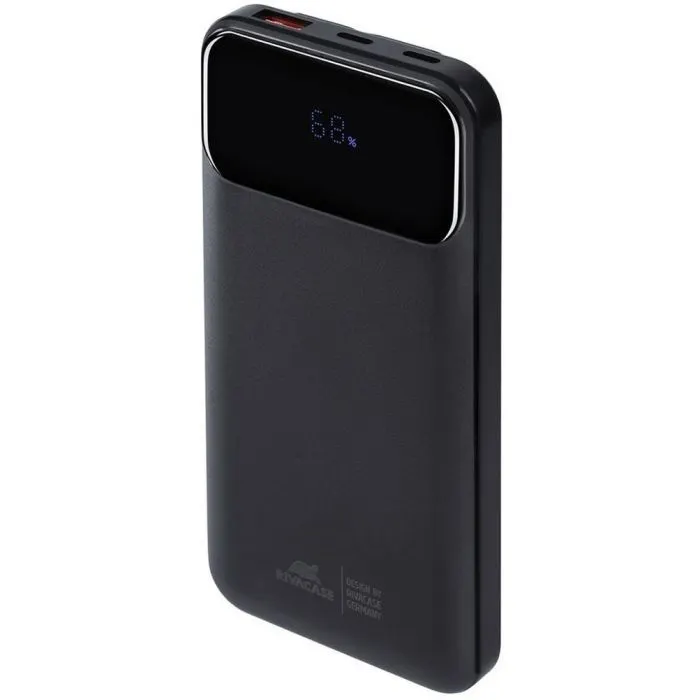 Батарея универсальная RivaCase 10000mA, 22.5W, QC/PD, black (RIVAPOWER VA2211 (Black)) изображение 3