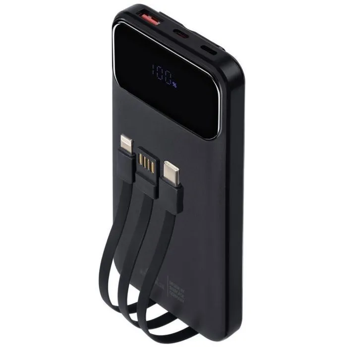 Батарея универсальная RivaCase 10000mA, 22.5W, QC/PD, black (RIVAPOWER VA2211 (Black)) изображение 7