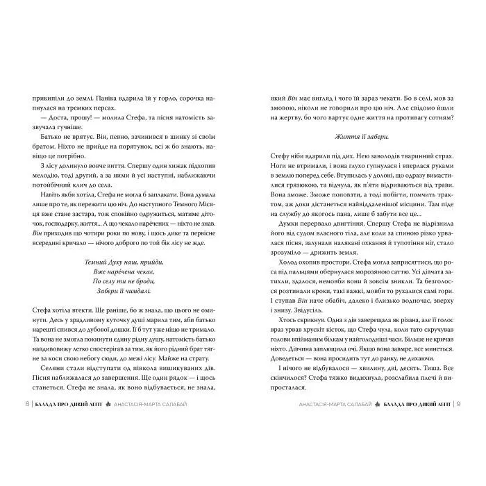 Книга Балада про Дикий Легіт - Анастасія-Марта Салабай Видавництво РМ (9786178691462) зображення 4