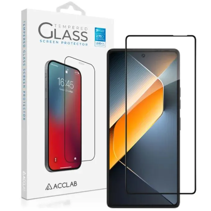 Скло захисне Intaleo Full Glue Tecno Pova 6 Neo Black (1283126593758)