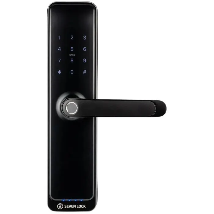 Розумний замок SEVEN LOCK SL-7767BFW black (SL7767BFW) зображення 2