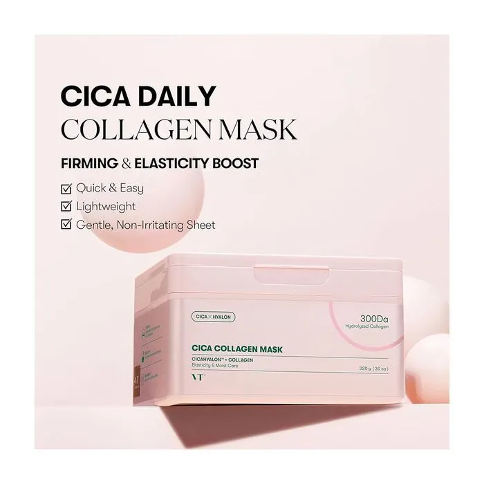 Маска для обличчя VT Cosmetics Cica Collagen Mask 320 г (8809695677281) зображення 4