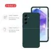 Чохол до мобільного телефона Intaleo Silicone Samsung Galaxy A55 Dark Green (1283126600296) зображення 3