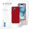 Чохол до мобільного телефона ACCLAB SoftShell Apple iPhone 15 Plus Red (1283126586422) зображення 4