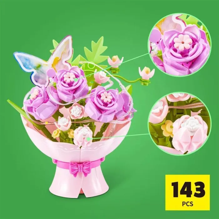 Конструктор Max Bouquets S1 Букет троянд 143 елементи (83248EGQ8) зображення 2