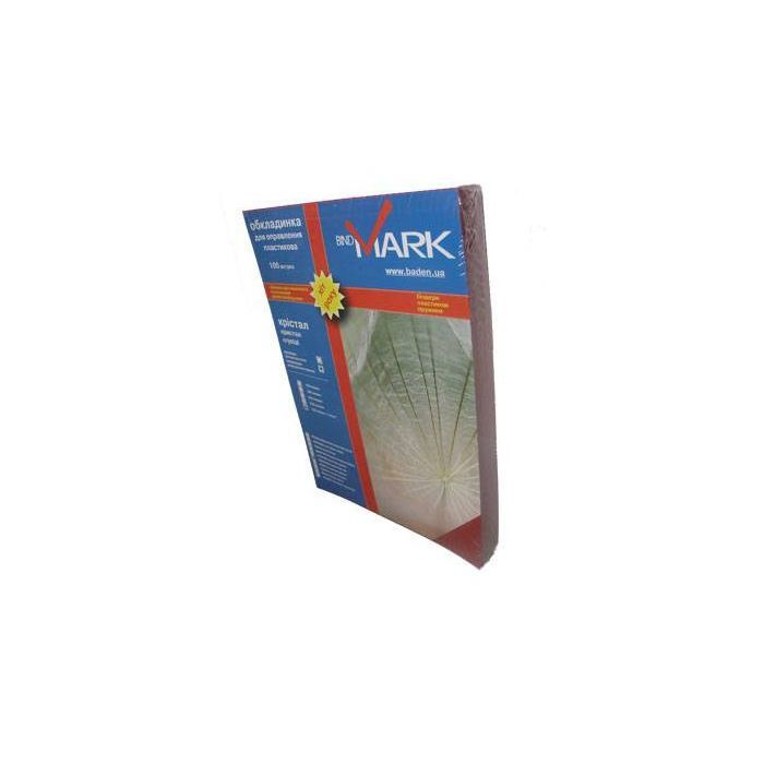 Обложка для переплета bindMARK пл. Кристалл А4 150 (100 шт.) матовая (40199)