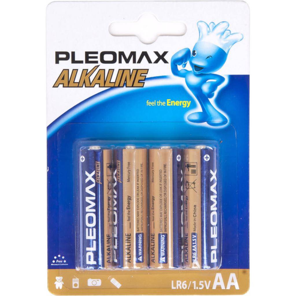 Батарейка Pleomax LR06 PLEOMAX * 4 (LR6 4PL)