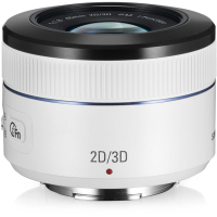 Объектив Samsung EX-S45ADW 45 mm f/1.8 [T6] 2D/3D (EX-S45ADW) изображение 2