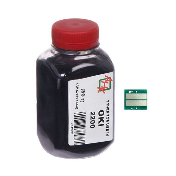 Тонер OKI B2200 +chip AHK (1400559)