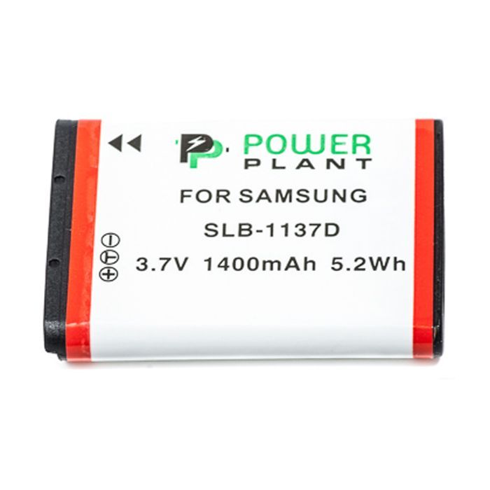 Акумулятор до фото/відео PowerPlant Samsung SLB-1137D (DV00DV1264) зображення 2