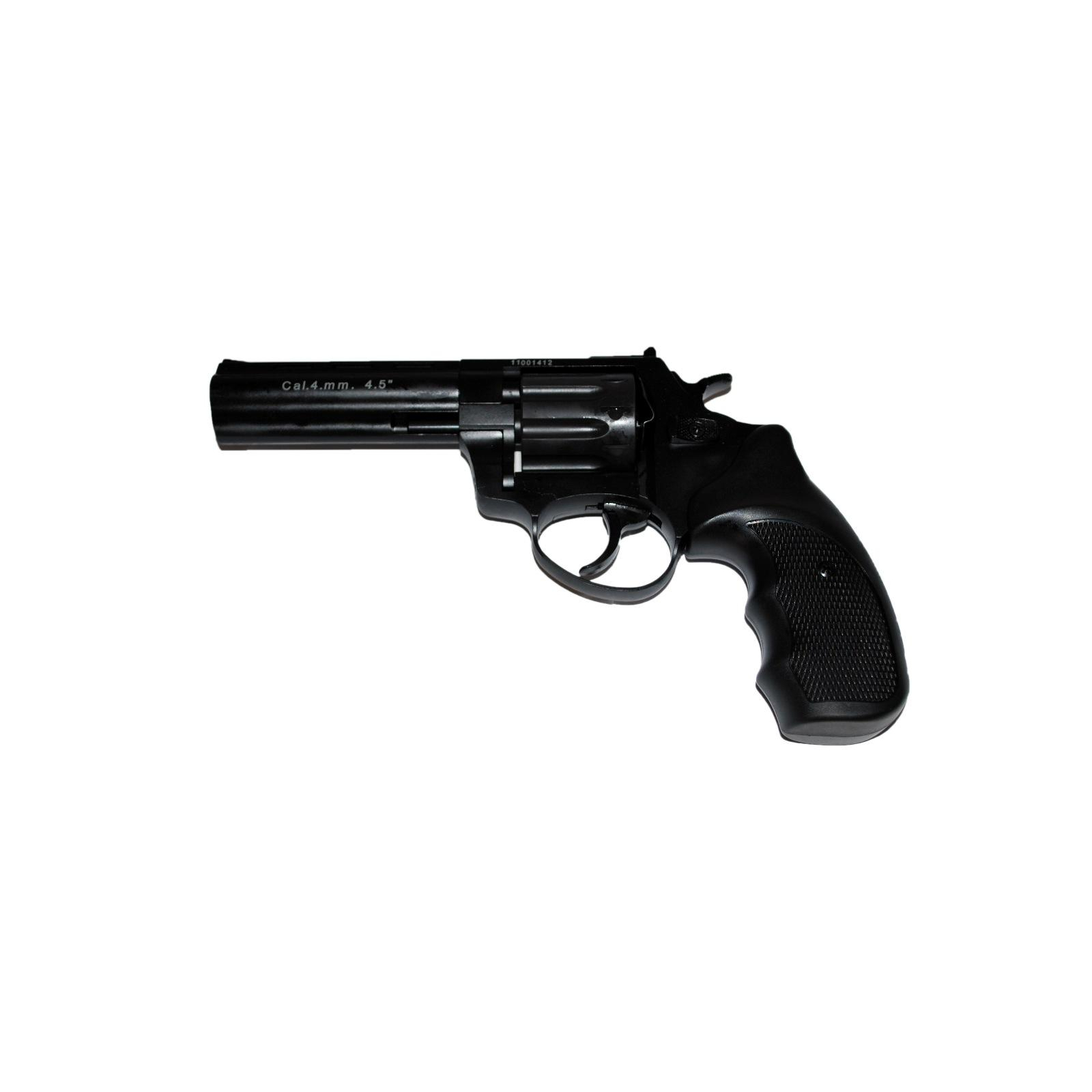 Револьвер под патрон Флобера Stalker 4.5" черный (ST45S)