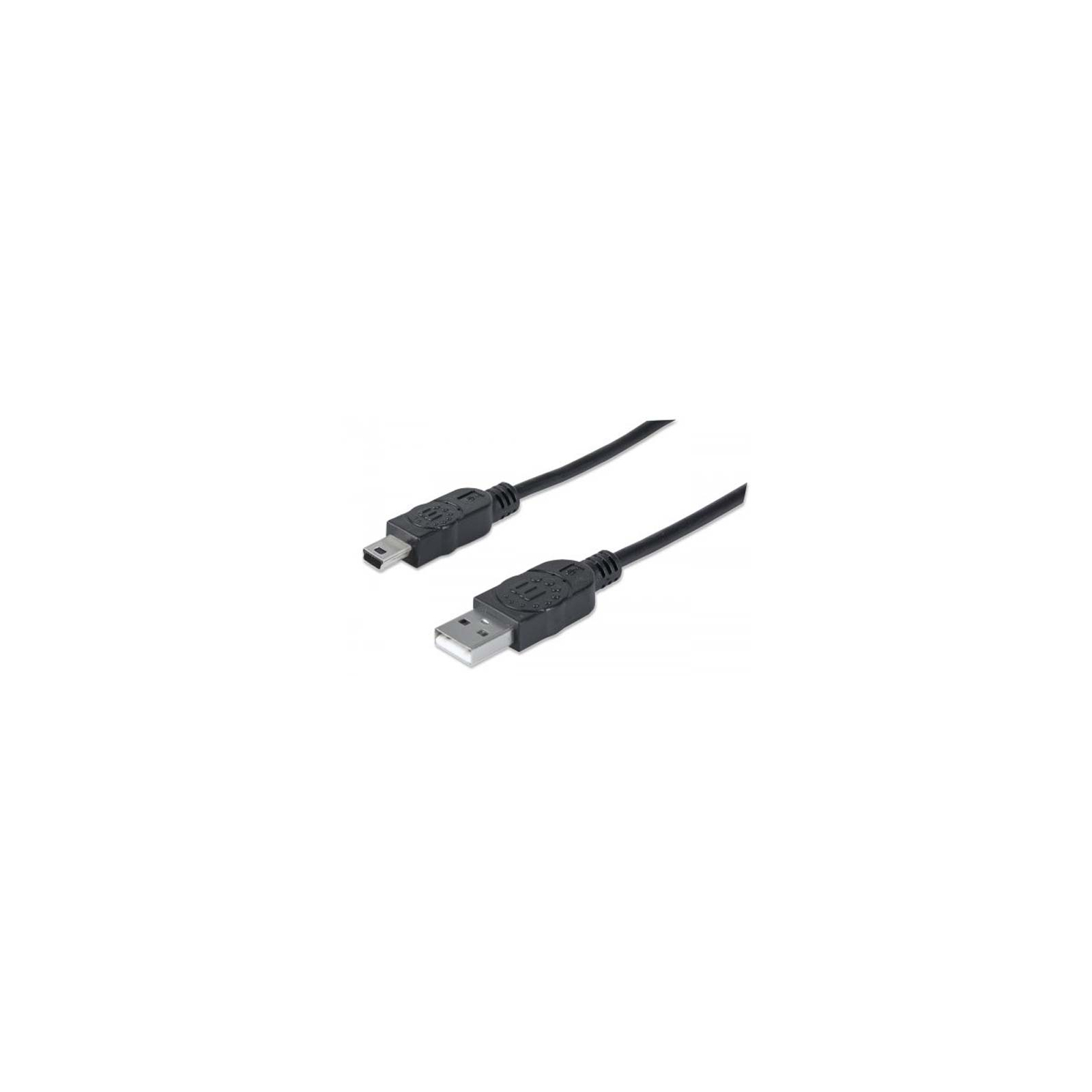 Дата кабель USB 2.0 AM to Mini 5P 1.8m Manhattan (333375) изображение 2
