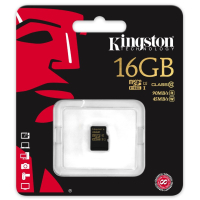 Карта памяти Kingston 16GB microSDHC Class 10 UHS-I (SDCA10/16GBSP) изображение 3