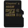 Карта памяти Kingston 16GB microSDHC Class 10 UHS-I (SDCA10/16GBSP)