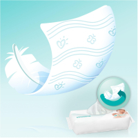 Детские влажные салфетки Pampers Sensitive, 56 шт (4015400636649) изображение 7