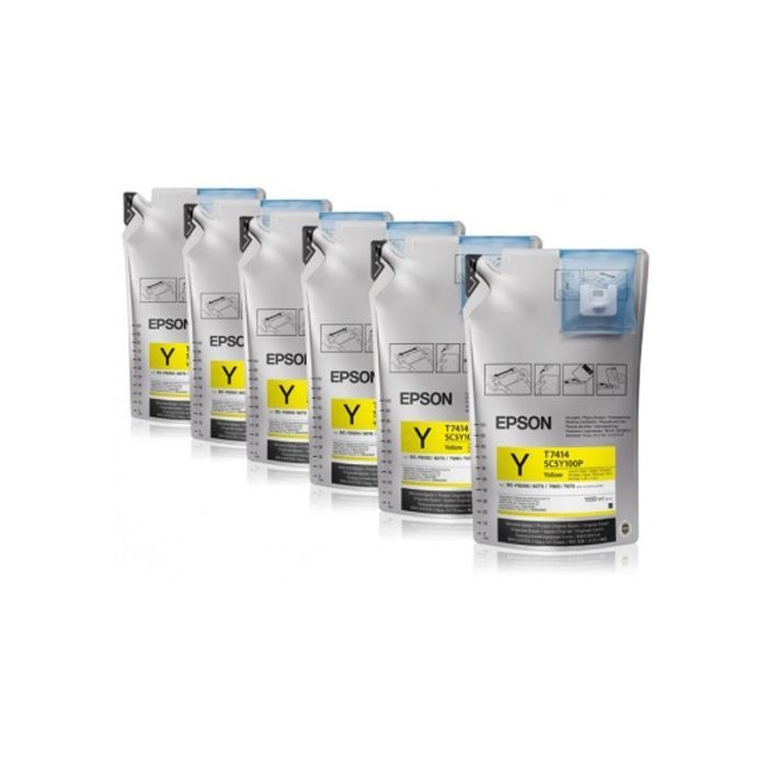 Контейнер с чернилами Epson SC-B6000/B7000 Yellow (1Lx6packs) (C13T773440)