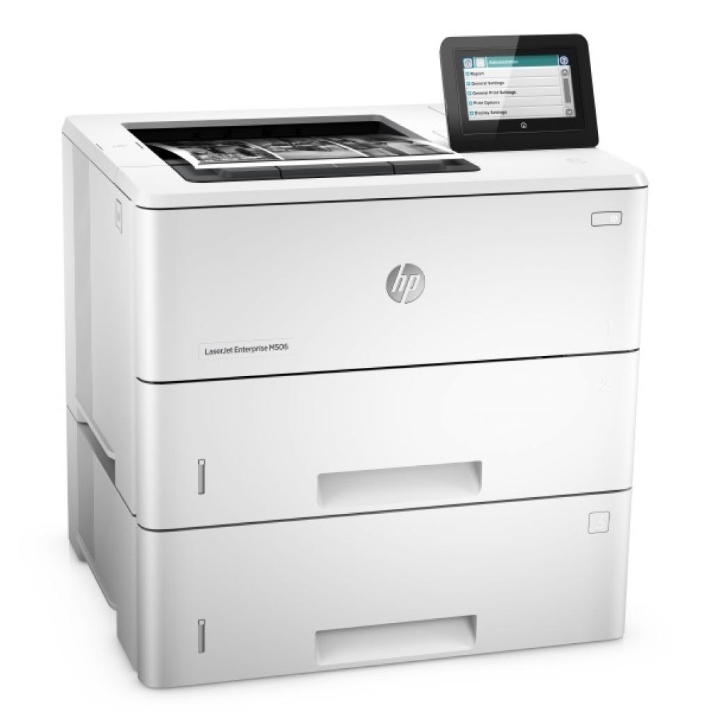 Лазерный принтер HP LaserJet Enterprise M506x (F2A70A) изображение 3