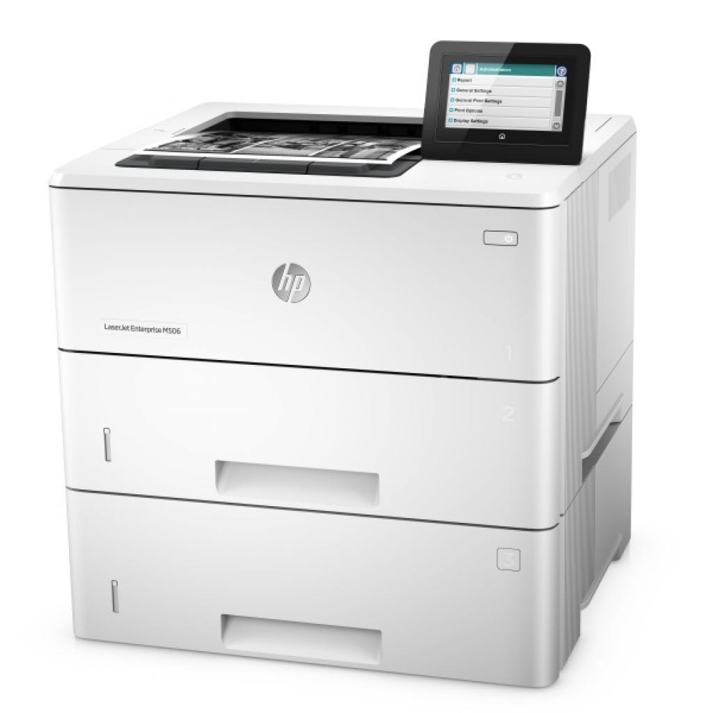Лазерний принтер HP LaserJet Enterprise M506x (F2A70A)