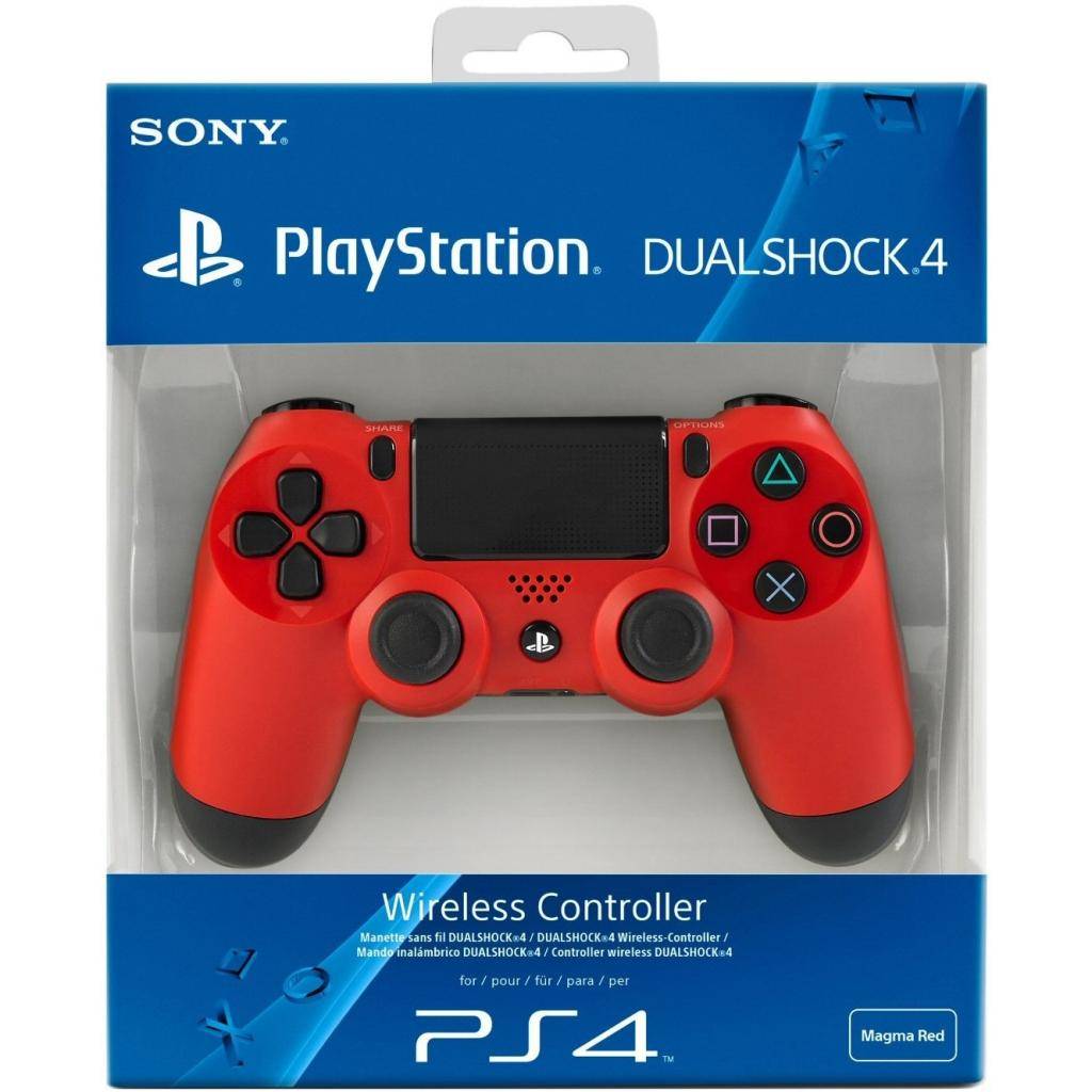 Геймпад Sony PS4 Dualshock 4 Red изображение 8