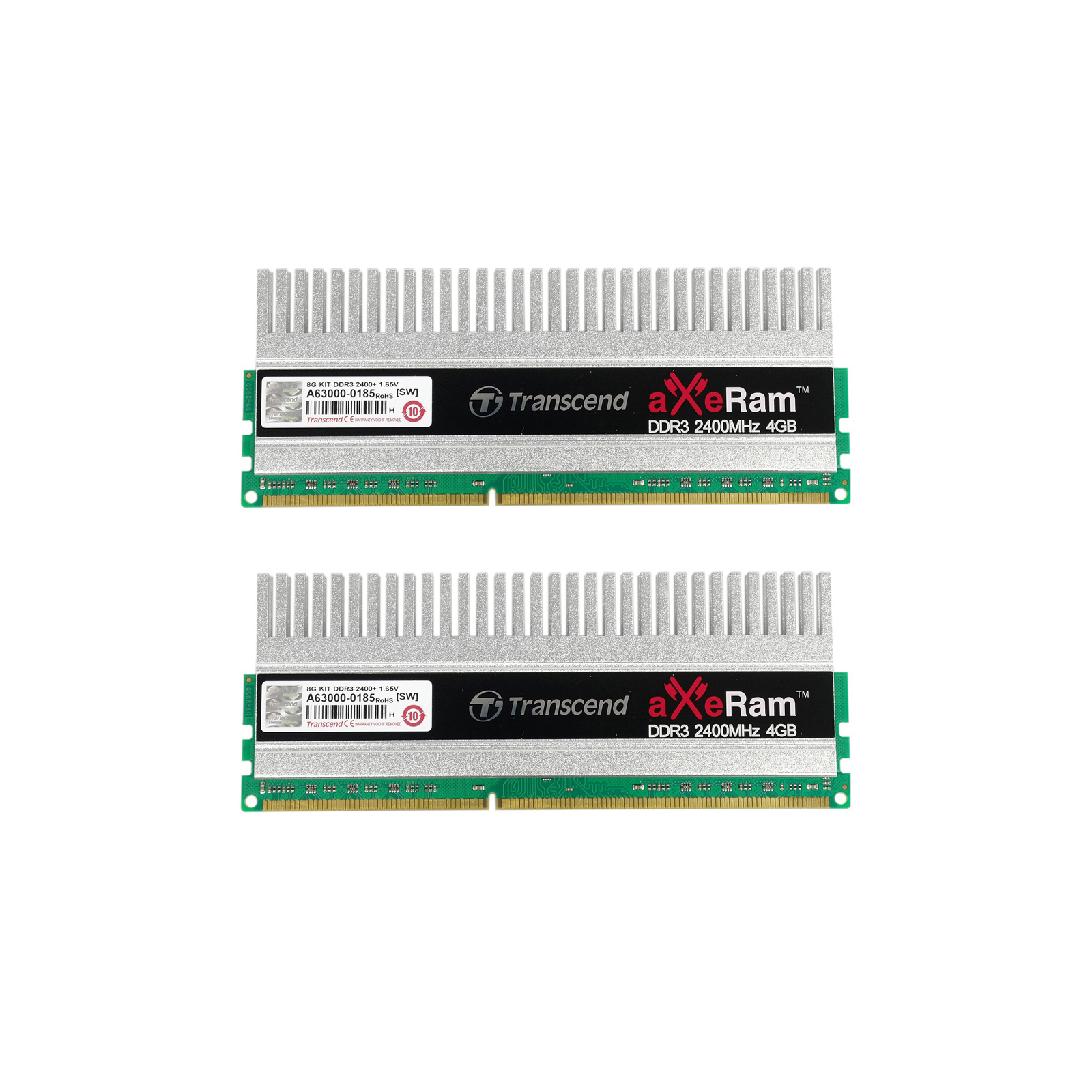 Модуль памяти для компьютера DDR3 8GB (2x4GB) 2133 MHz Transcend (TX2133KLN-8GK)