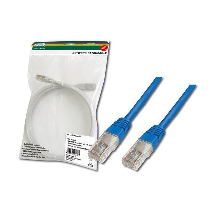 Патч-корд 0.5м Digitus (DK-1511-005/B)
