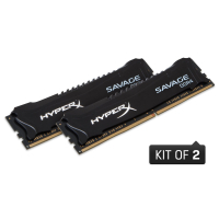 Модуль памяти для компьютера DDR4 32GB (2x16GB) 2400 MHz HyperX Savage Kingston Fury (ex.HyperX) (HX424C14SBK2/32) изображение 2