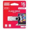 USB флеш накопитель Goodram 16GB Twister Black USB 3.0 (UTS3-0160K0R11) изображение 2
