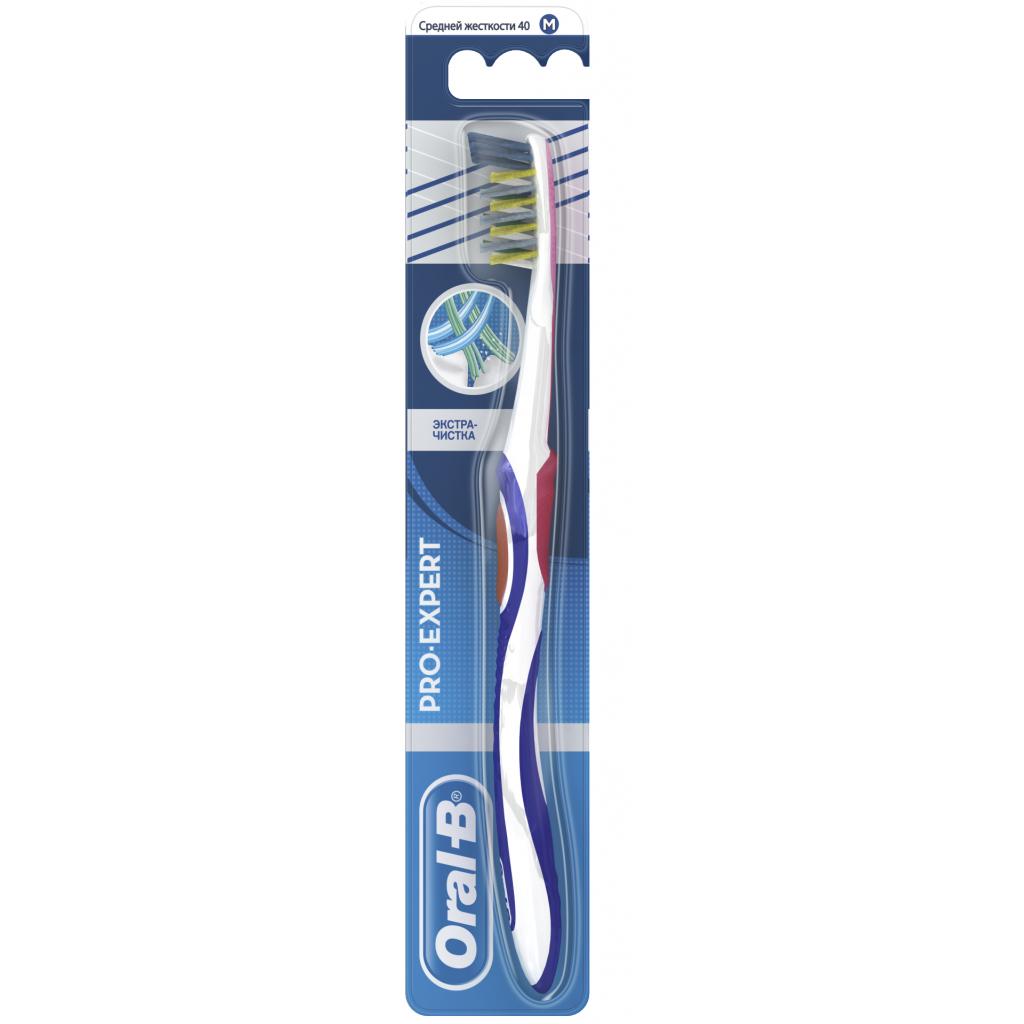 Зубная щетка oral-b proexpert экстрачистка 40 средняя 1шт/12 (3014260276775)