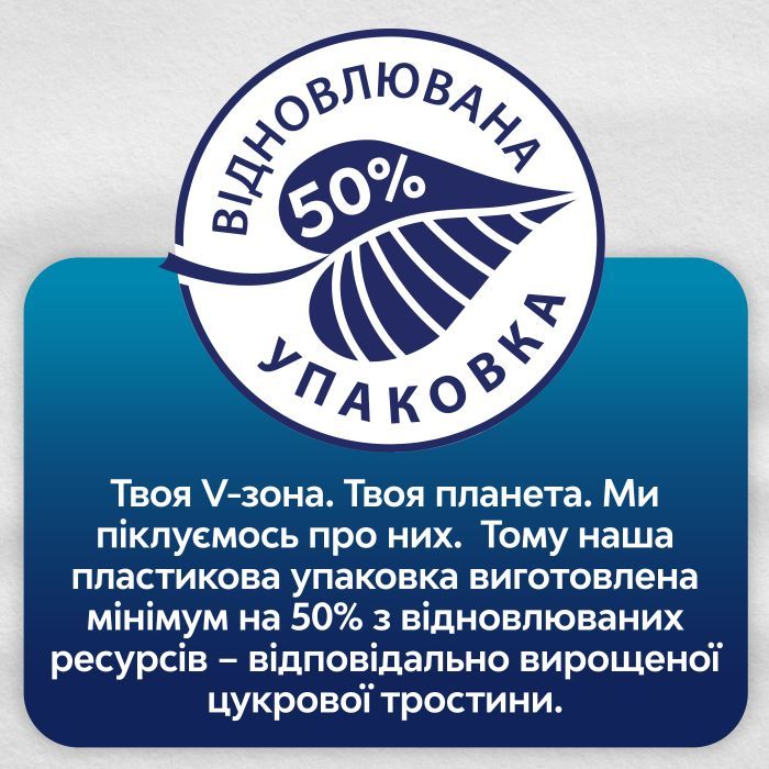 Гигиенические прокладки Libresse Natural Care Night 7 шт. (7322540611236) изображение 5