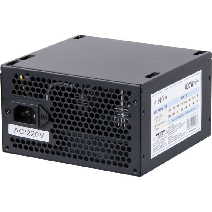Блок питания Vinga 400W ОЕМ (VPS-400A-120) изображение 5