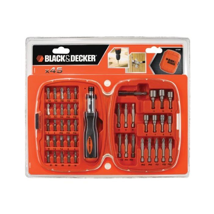 Набір інструментів Black&Decker A7039-XJ 45 предм. (A7039)