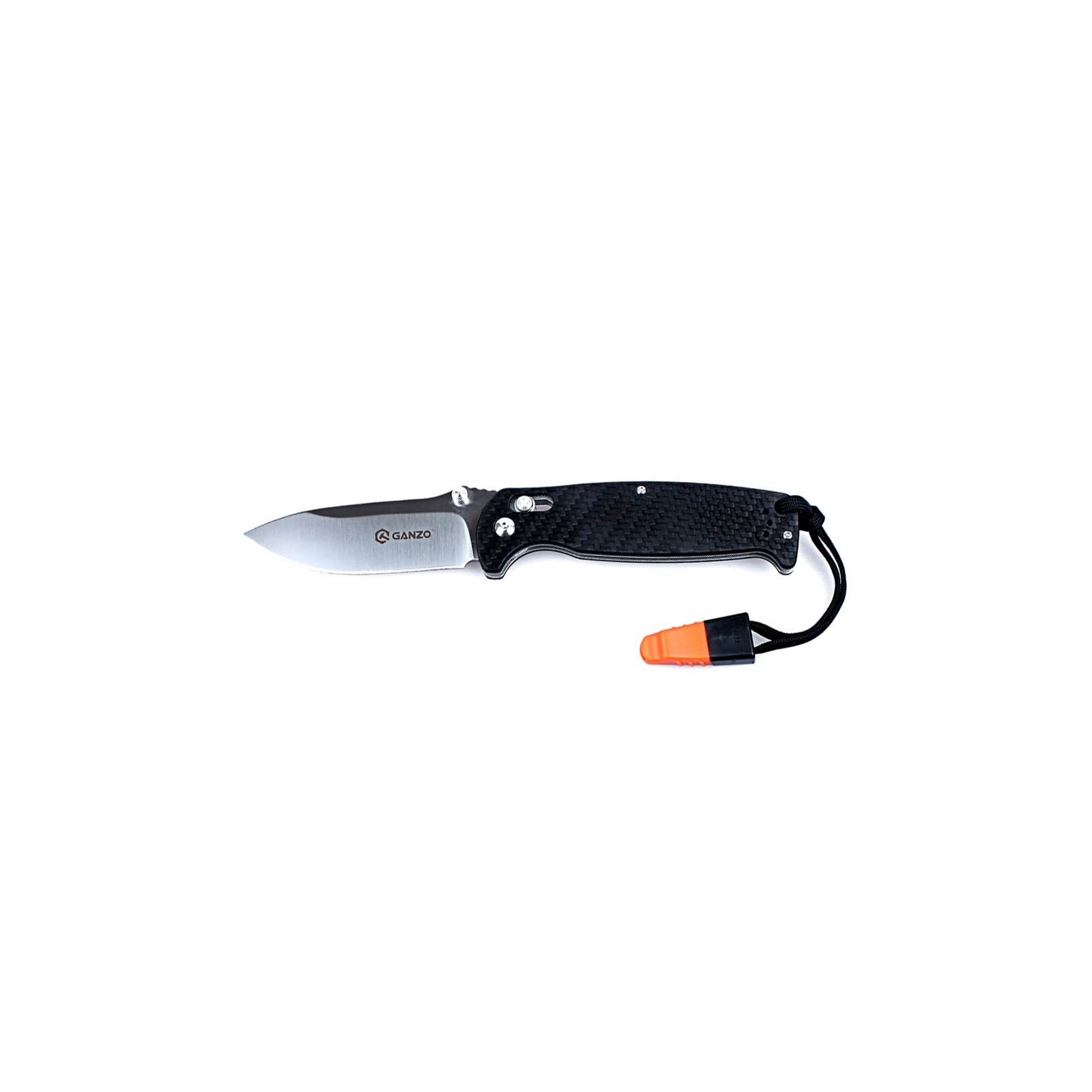 Нож Ganzo G7412-WS оранжевый (G7412-OR-WS)